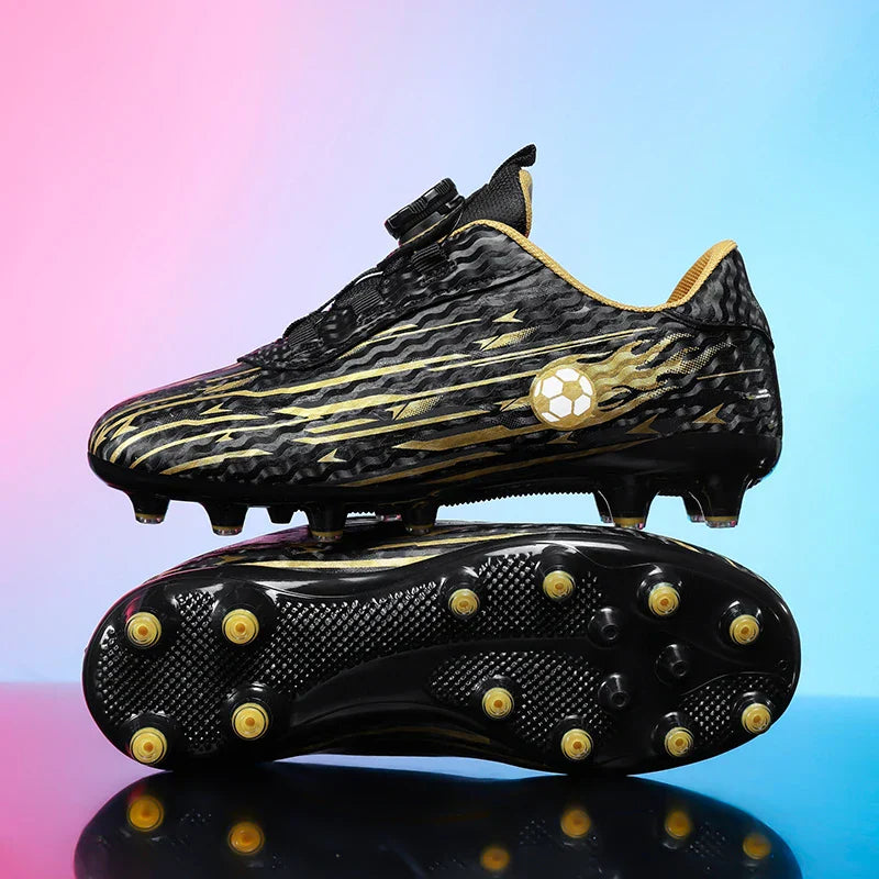 Kids Football Field Boots Boys Girls Indoor Society Football Shoes Futsal Non Slip Professional Fast Men Soccer Cleats Sneakers