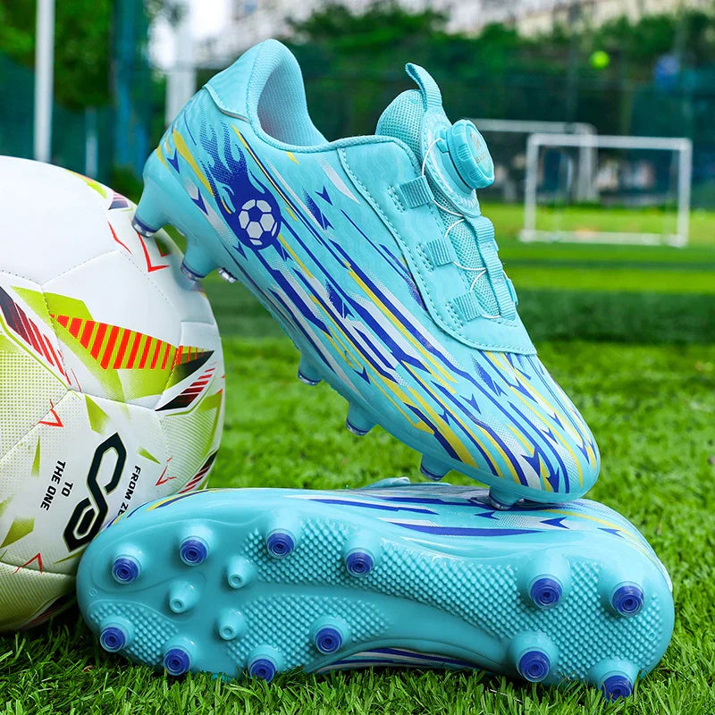 Kids Football Field Boots Boys Girls Indoor Society Football Shoes Futsal Non Slip Professional Fast Men Soccer Cleats Sneakers
