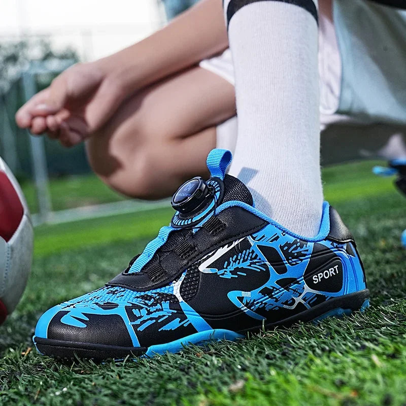Kids Soccer Shoes FG/TF Football Boots Professional Cleats Grass Training Sport Footwear Boys Outdoor Futsal Soocer Boots 28-39