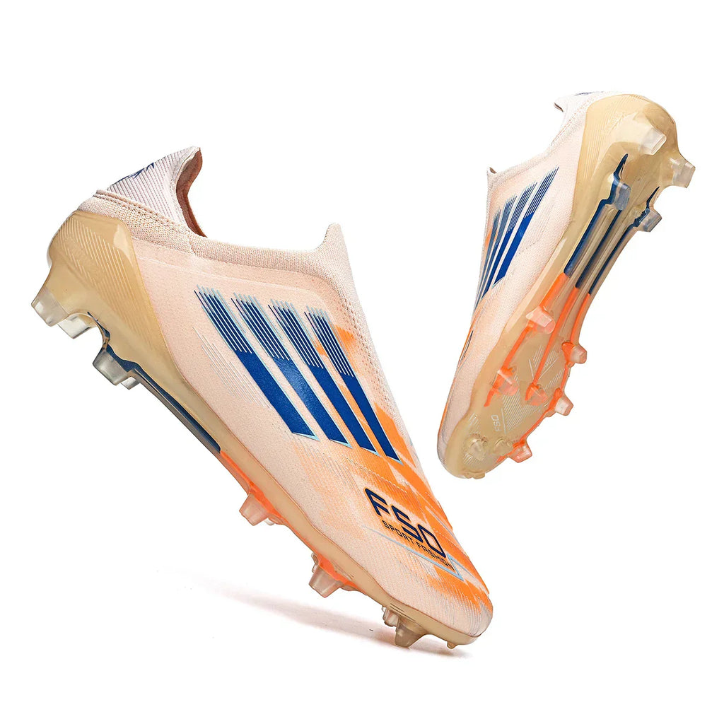 Fashionable and breathable football shoes with FG/AG studs suitable for training and competition, wear-resistant and anti slip
