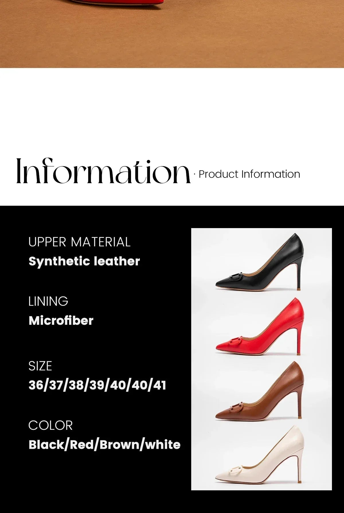 Women's High Heels New Pointed Metal Buckle Party Carnival Women's Shoes 9cm